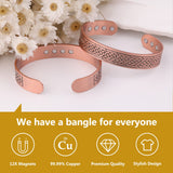 Feraco bracelet cuivre, boîte cadeau élégante, prêt à offrir.