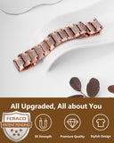 Feraco bracelet cuivre, poids 121 g, impression de qualité et solidité.