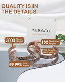 Feraco bracelet cuivre porté au poignet, style élégant et discret