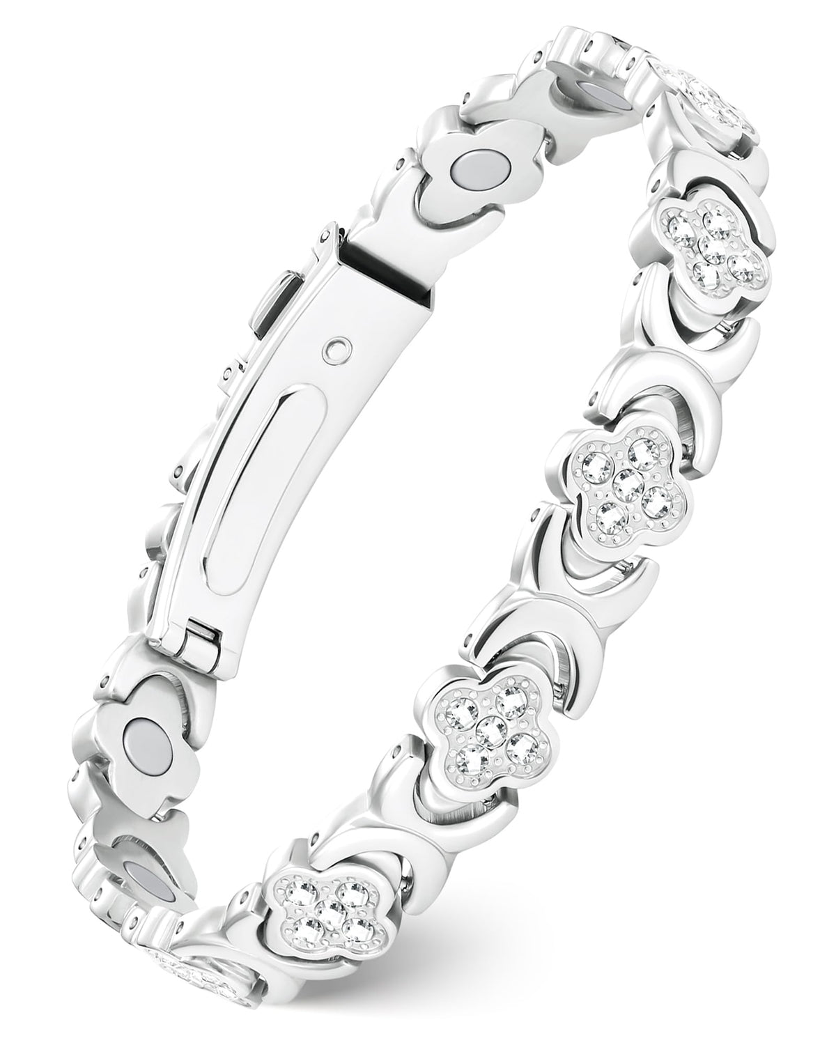 Bracelet Feraco en cuivre pur avec finition lustre pour le quotidien.