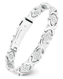 Bracelet Feraco en cuivre pur avec finition lustre pour le quotidien.