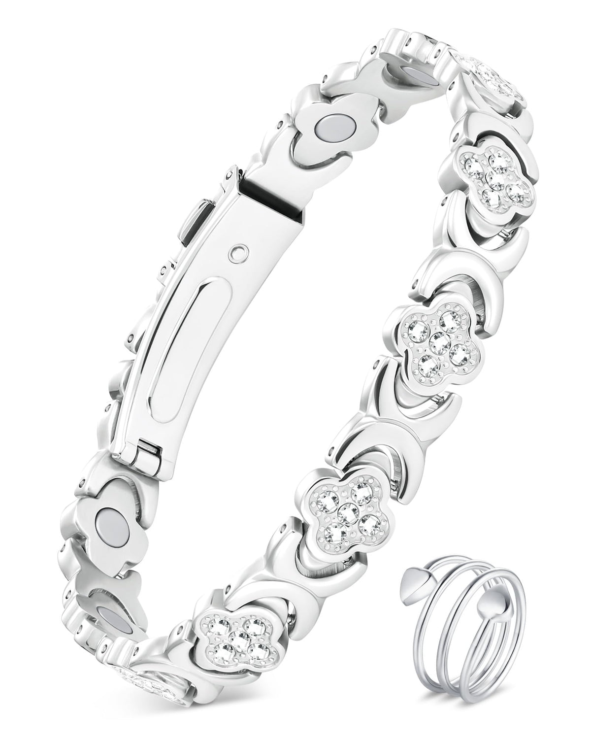 Feraco bracelet cuivre pur magnétique: style élégant et confort durable au poignet