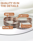 Feraco bracelet cuivre sans plomb sans nickel, hypoallergénique au quotidien.