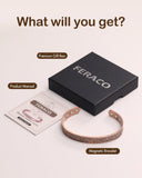 Feraco bracelet cuivre usage quotidien, confort et style.