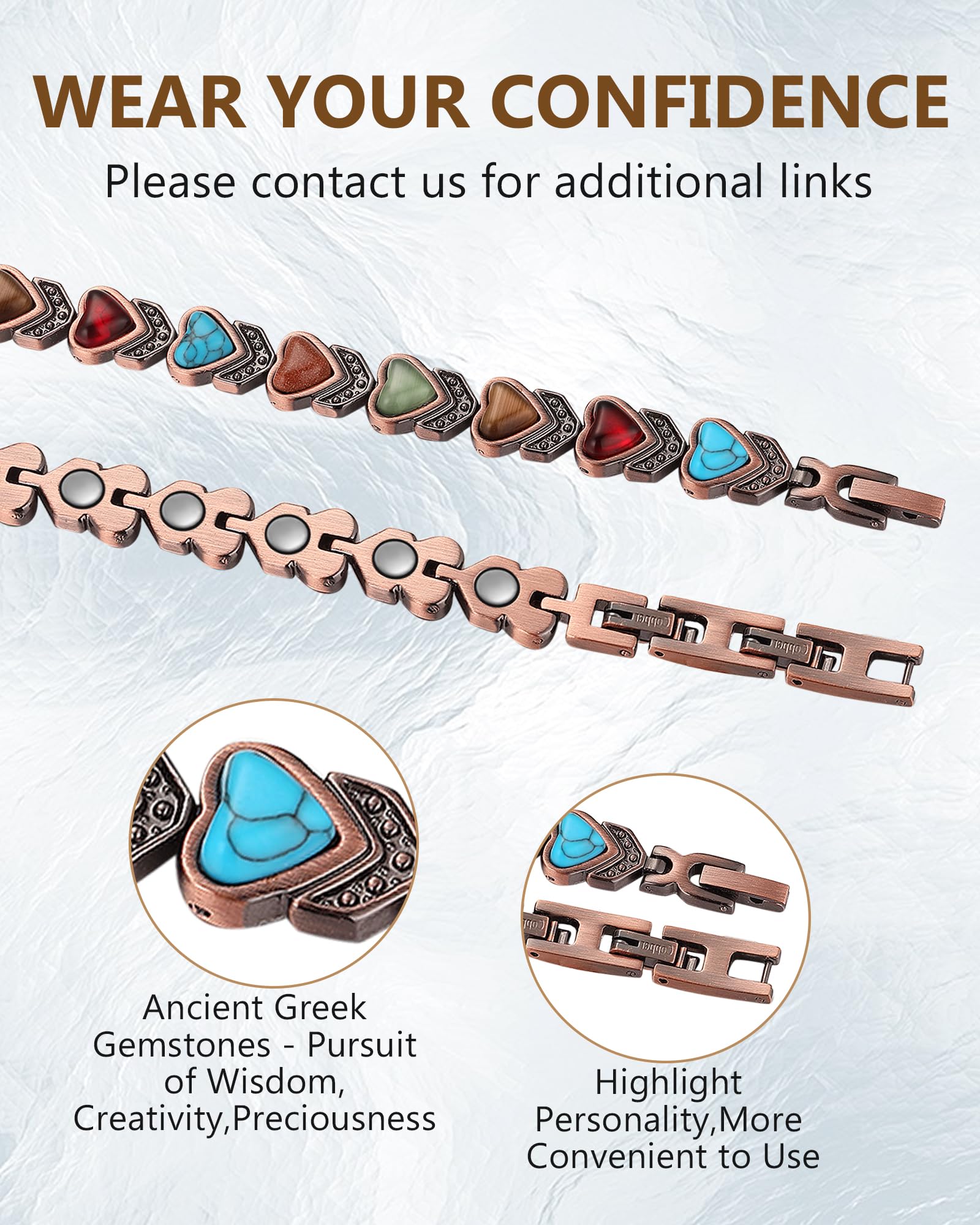 Feraco bracelet dans-boite-cadeau: cadeau élégant prêt à offrir