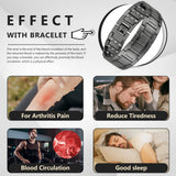 Feraco bracelet design triple maillons pour homme, style masculin et polyvalent.