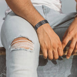 Feraco bracelet avec fermeture pliable facile à mettre et enlever