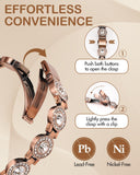 Feraco bracelet hypoallergénique, sans nickel ni plomb pour peau sensible