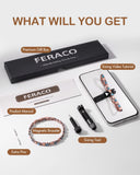 Feraco bracelet léger et étanche, prêt à être porté toute la journée.