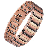 Feraco bracelet magnétique en cuivre avec aimants 3500 gauss pour homme.