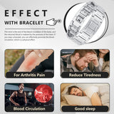 Feraco bracelet magnétique comme cadeau élégant dans une boîte luxe.