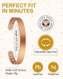 Port du bracelet Feraco sur poignet homme et femme.
