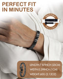 Feraco bracelet magnétique pour usage quotidien, résistant à l'eau.