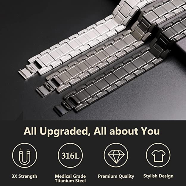 Feraco bracelet magnétique prêt à offrir, emballage cadeau luxueux.