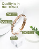 Feraco bracelet magnétique taille ajustable 20,5 cm avec outil