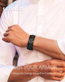 Feraco bracelet magnetique réglage taille, ajustement rapide pour poignet parfait.