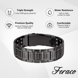 Feraco bracelet maillons triples pour un style polyvalent