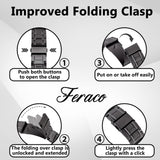Feraco bracelet sans plomb ni nickel, hypoallergénique