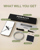 Port quotidien du bracelet Feraco pour un confort discret