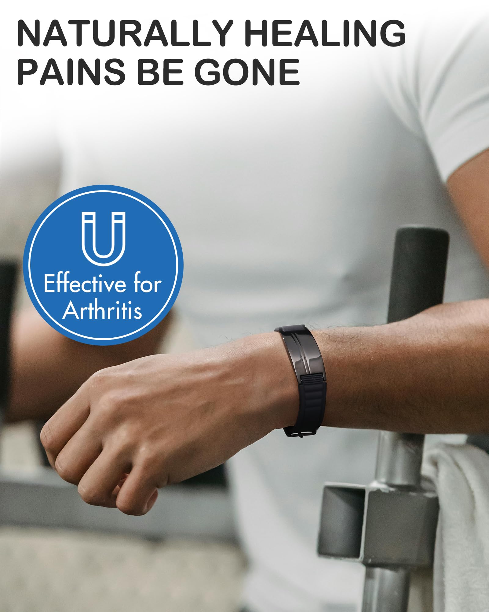 Feraco bracelet sans nickel et plomb, conçu pour rester confortable toute la journée.