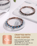 Feraco bracelet turquoise naturelle pour une allure organique.