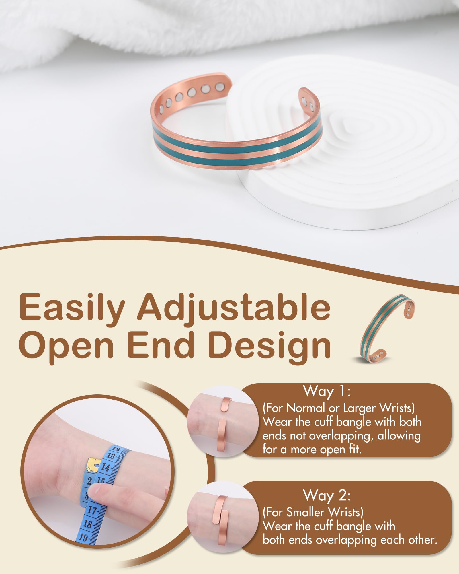 Feraco bracelet usage quotidien – style minimaliste pour tous.