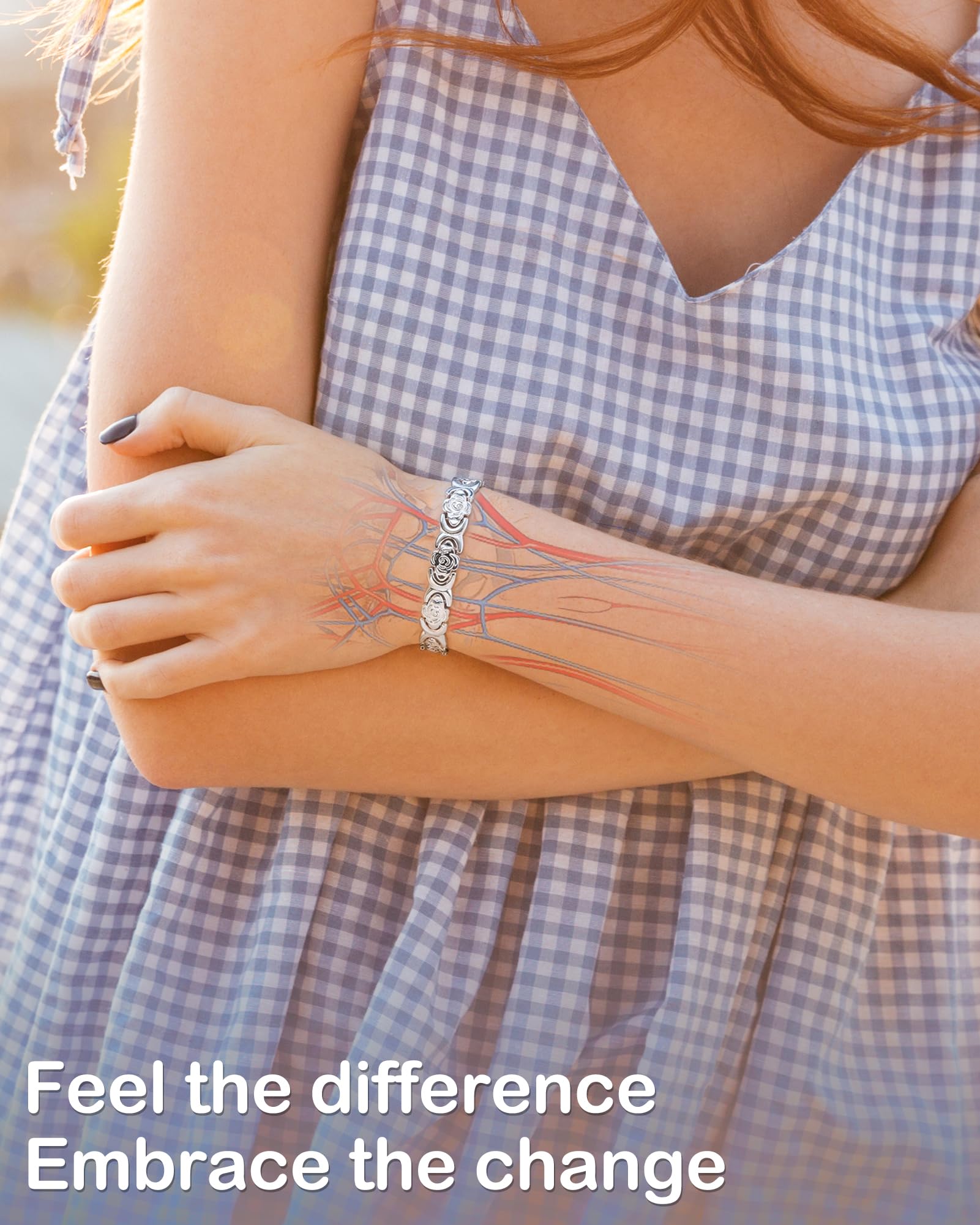 Feraco bracelet zircon cubique – éclat discret pour soirées et occasions.