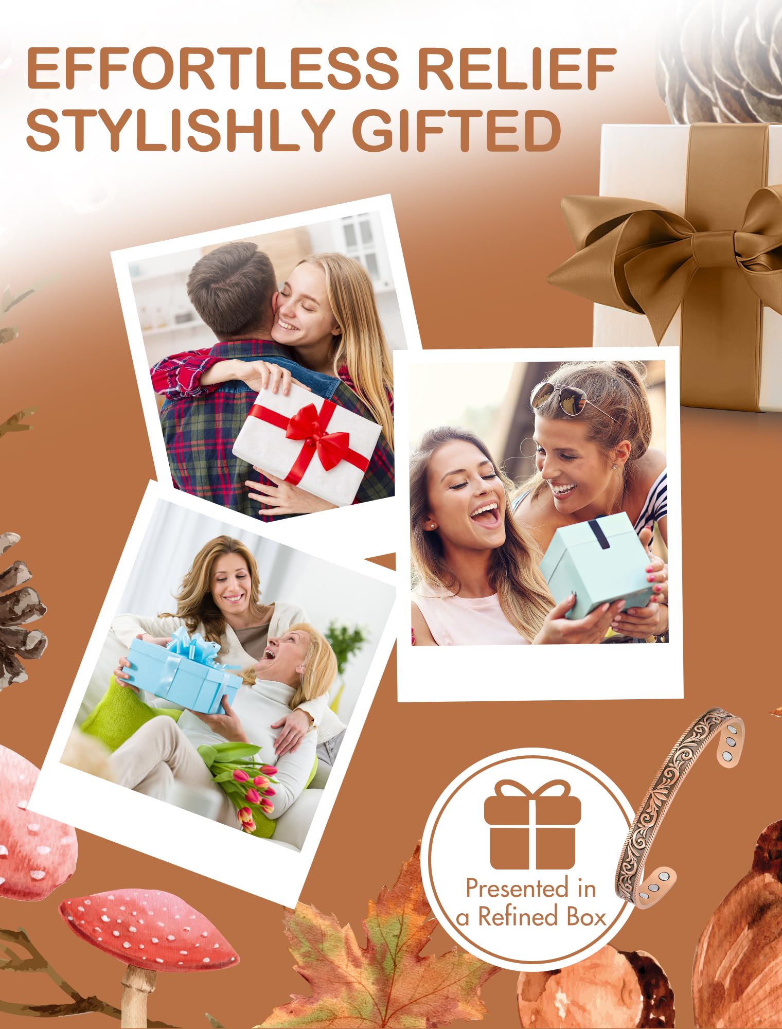 Coffret cadeau Feraco inclus, idéal pour offrir une touche sophistiquée.