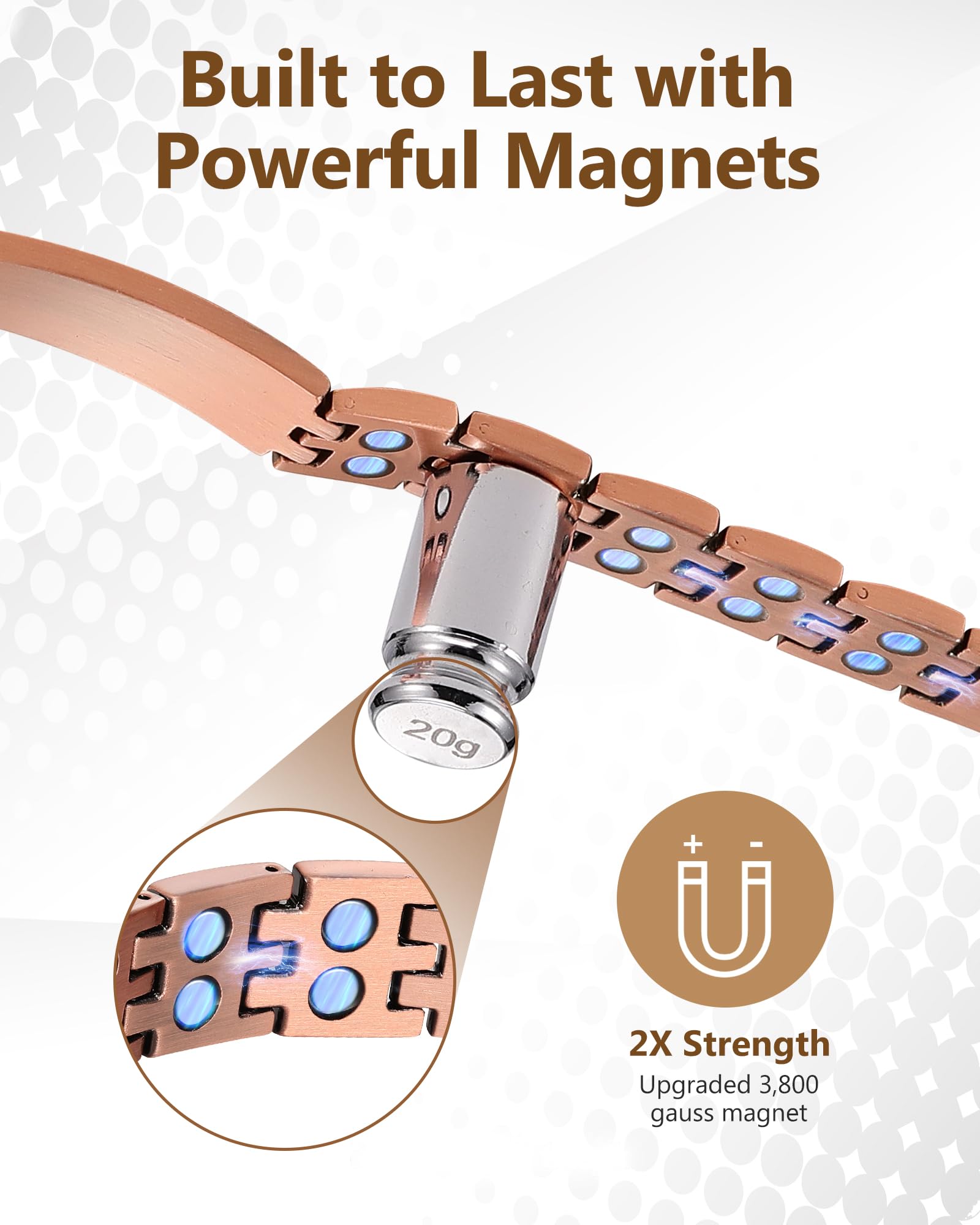Design Foi et Énergie du bracelet Feraco.