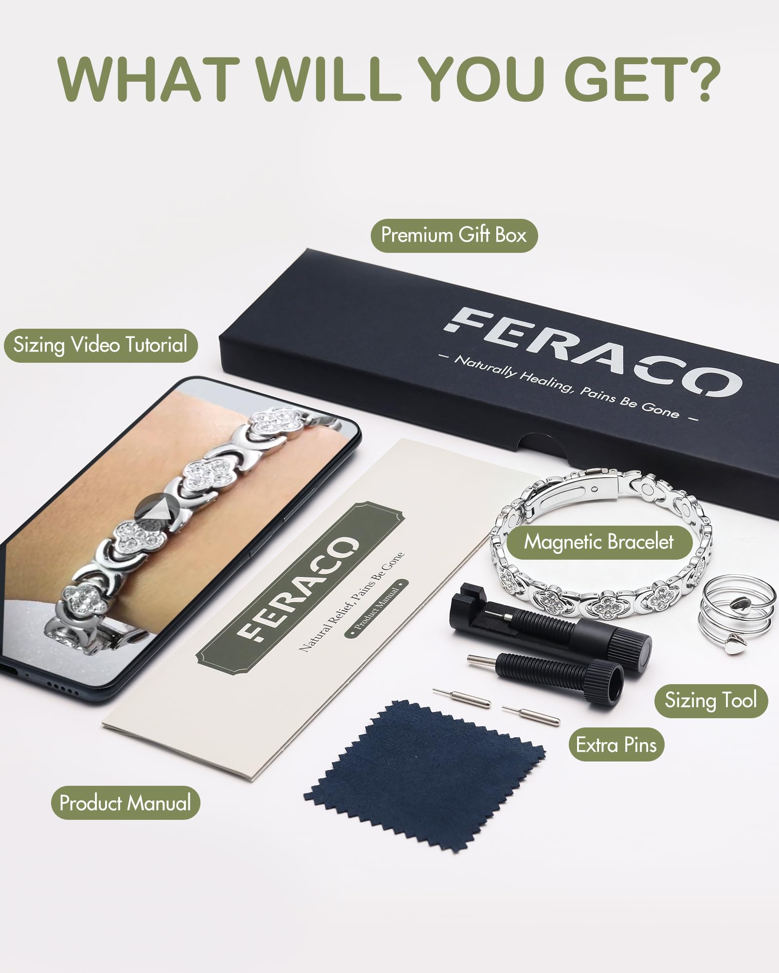 Feraco zircon cubique brillant: éclat lumineux pour des occasions spéciales