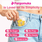 Gommes GLP1 Fergomuka avec melon amer pour soutien métabolique.