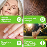 Fernes Collagen hydrolysé Type I et III pour le soutien des tissus.