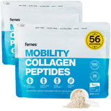 Fernes Mobilité Collagen Poudre emballage visible et base protéique pour la mobilité.