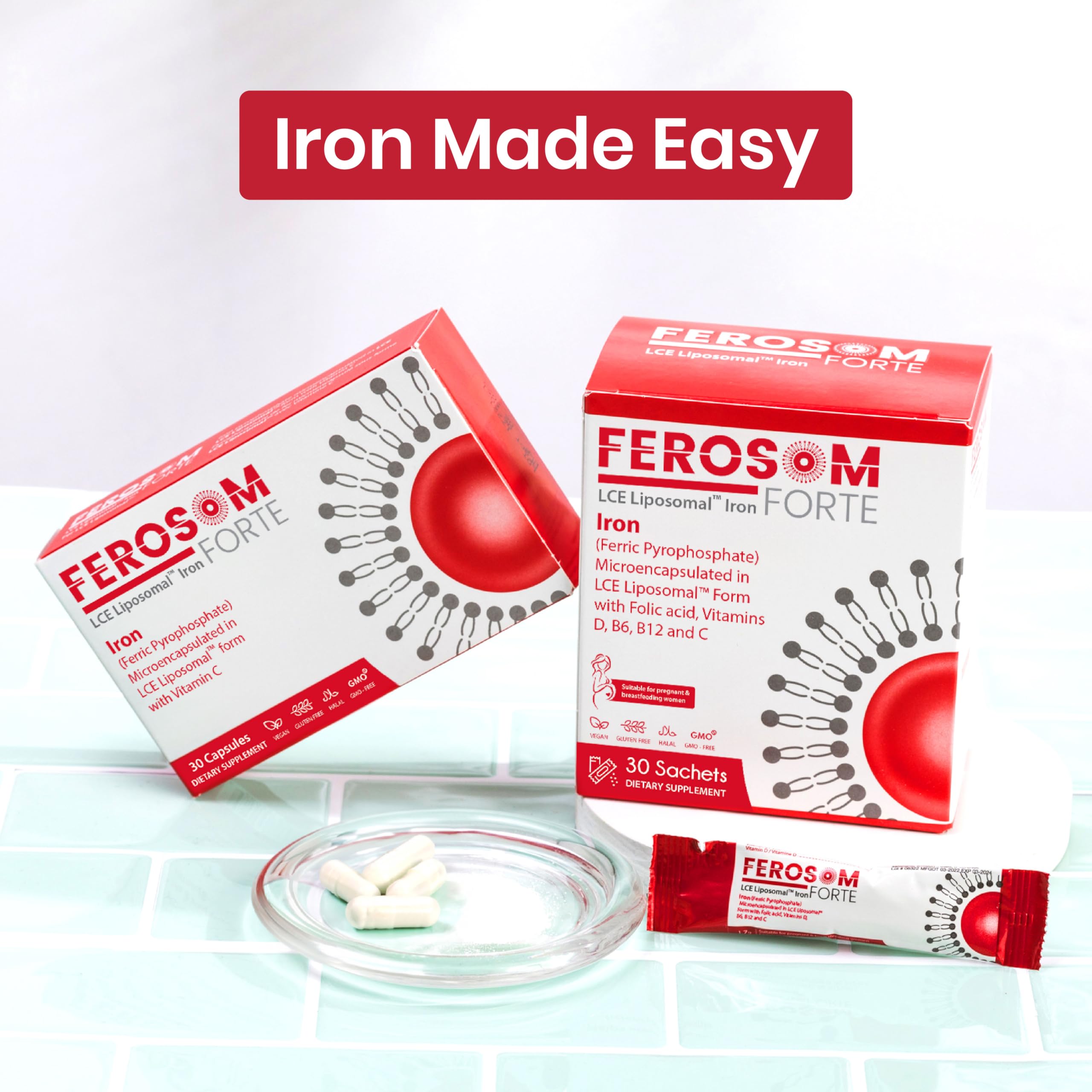 Usage quotidien facile avec Ferosom Forte
