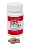 Petites pilules digestes Ferretts 106 mg prêtes à avaler, douceur d’estomac.