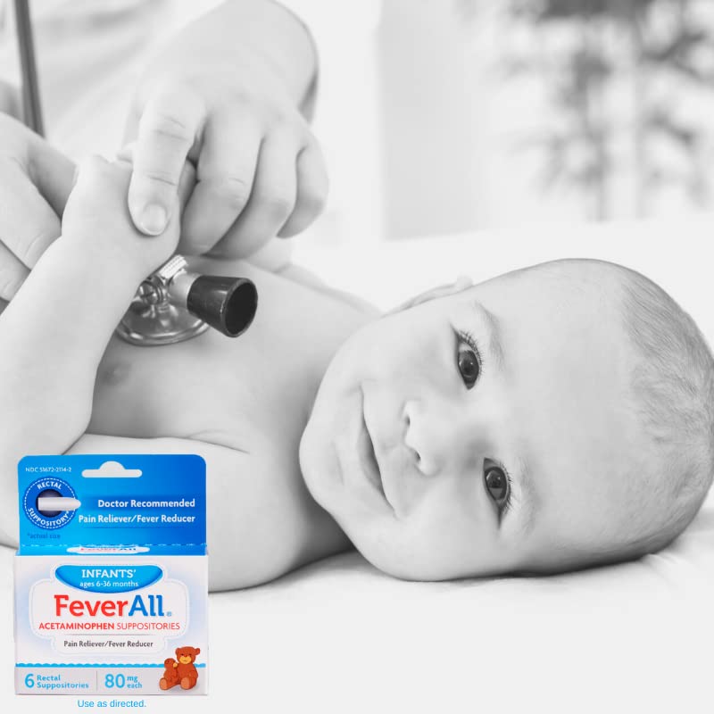 FeverAll dose 80 mg rectale pour une administration ciblée