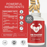 Fib Fighter – capsules végétales vegan, sans ingrédients d’origine animale.