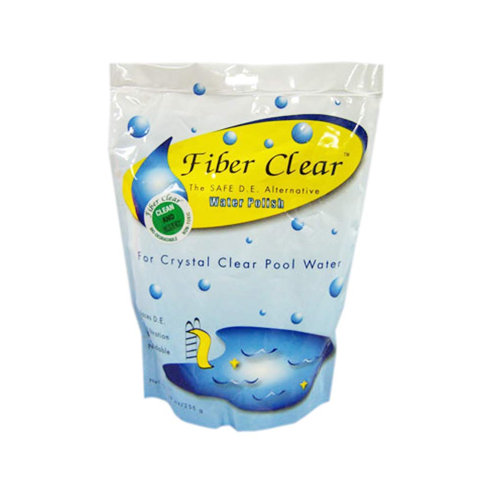Fiber Clear 7 lb pour piscine, média sûr, améliore la clarté de l'eau