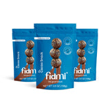 Fidmi boules protéinées cacao – emballage soigné et collation rapide vegan.