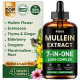 Gouttes Fidus Mullein – poumons : soutien naturel des voies respiratoires.