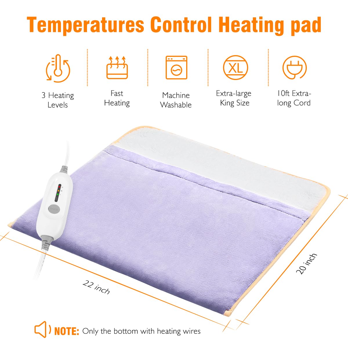 FIGERM Régulateur thermique à trois niveaux pour une chaleur personnalisée.
