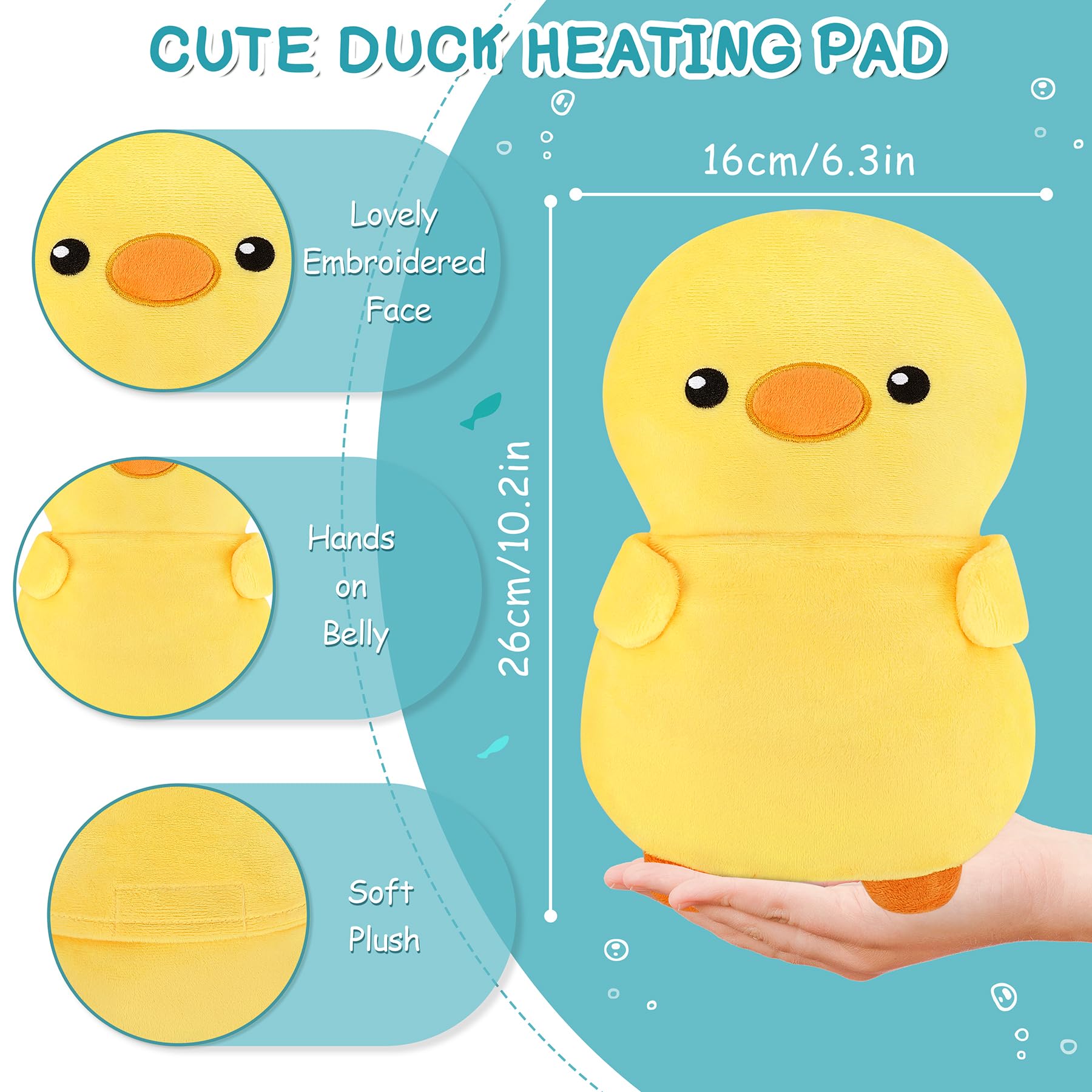 Doudou jaune avec visage brodé, compagnon rassurant pour enfants.