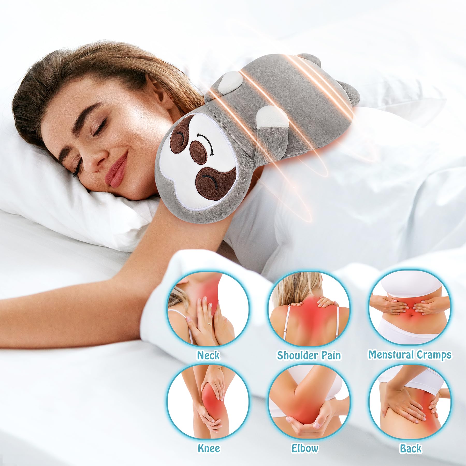 Fighting to Achieve peluche douce avec design plat et fermeture velcro pratique.