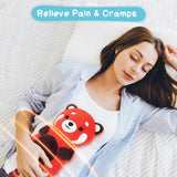 Housse peluche amovible Panda rouge, pour une utilisation pratique.