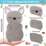 Peluche Bulldog Fighting to Achieve, chaleur uniforme grâce au rembourrage.