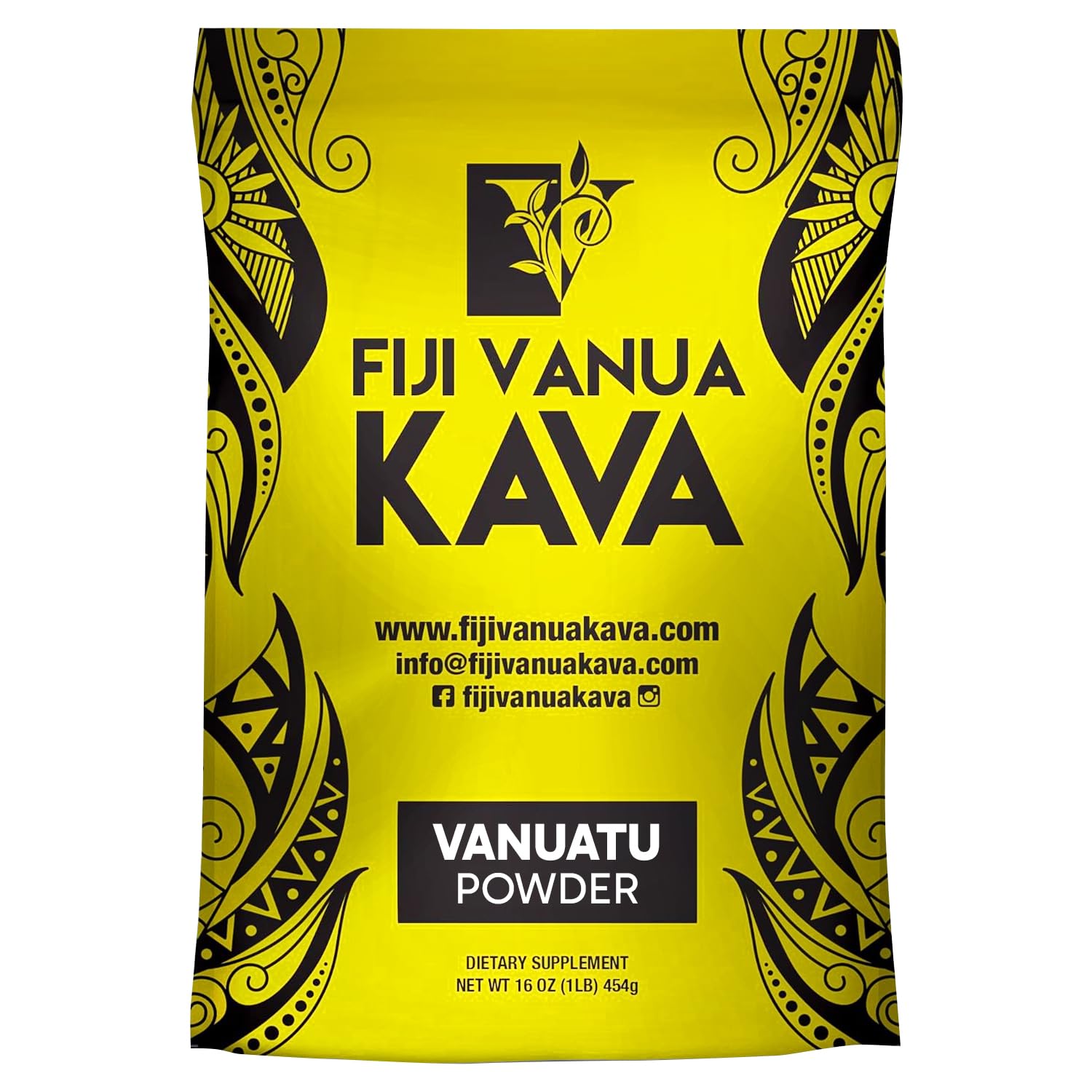 Fiji Vanua Kava Poudre Vanuatu – racines latérales, qualité noble et arôme riche.