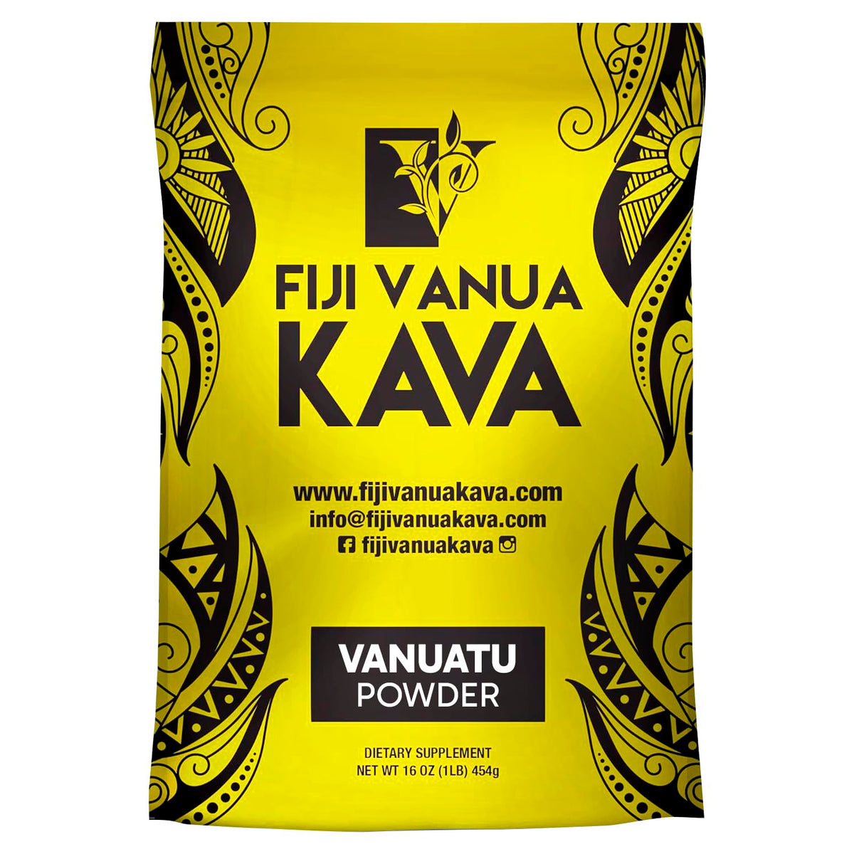 Fiji Vanua Kava Poudre Vanuatu – racines latérales, qualité noble et arôme riche.