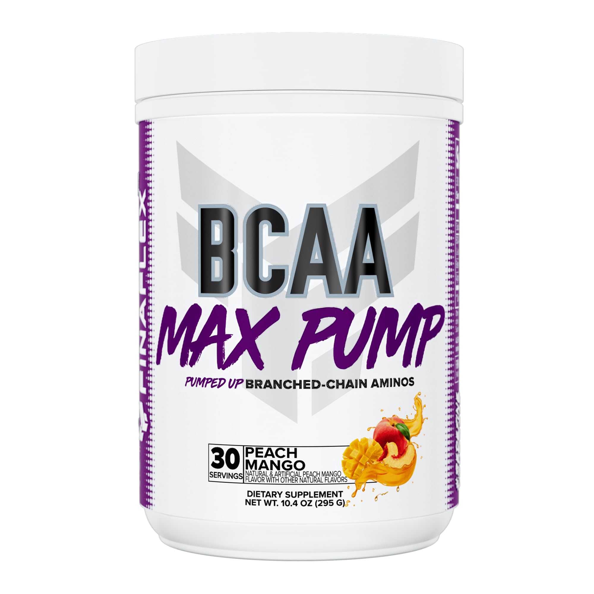 FINAFLEX BCAA MAX Pump – bouteille pêche-mangue pour endurance potentielle pendant l’entraînement