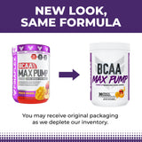 FINAFLEX BCAA MAX Pump – dose poudre pêche-mangue pour mélanger facilement