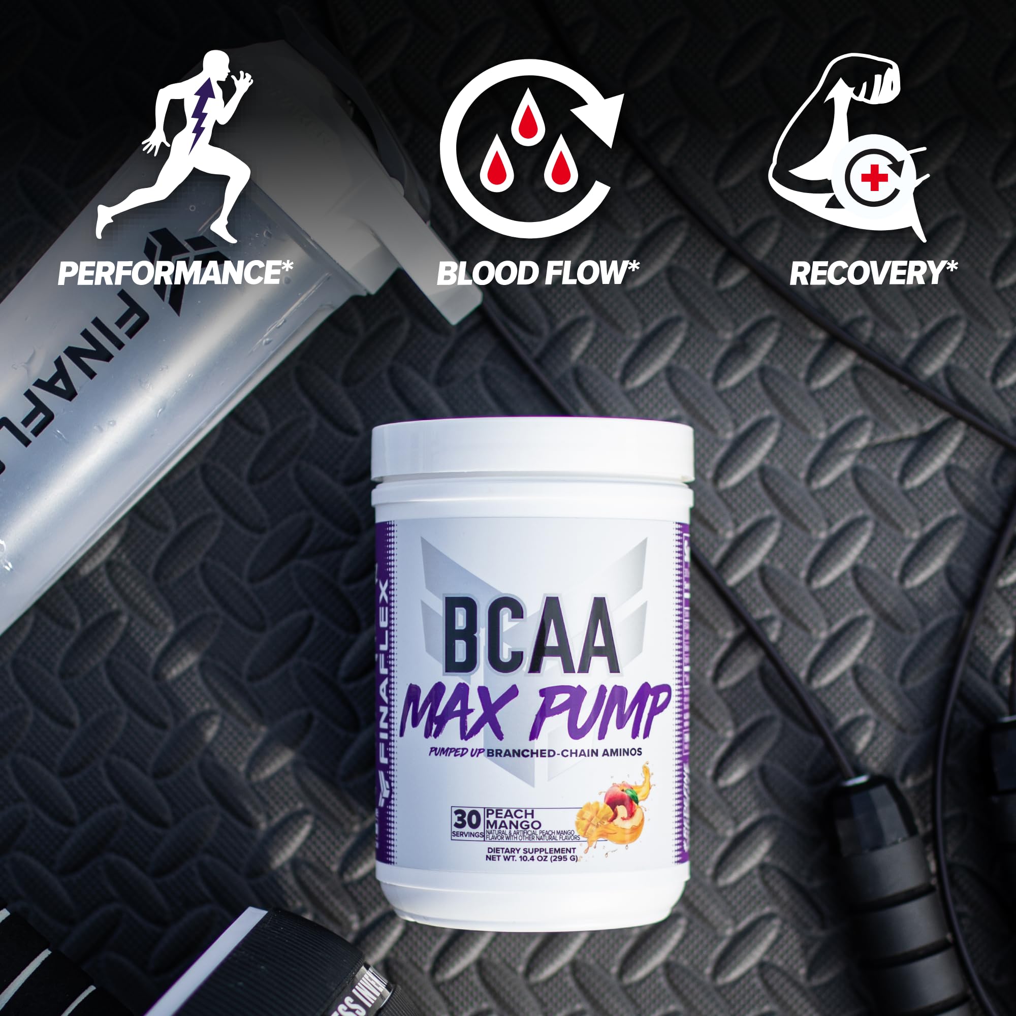 FINAFLEX BCAA MAX Pump – utilisation intra-entraînement pratique pour rester concentré